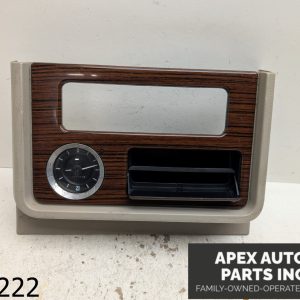 OEM 2004 Cadillac Escalade 6.0L Center Clock Heated Seat Switch Bezel Trim TAN