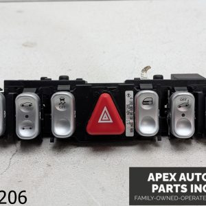 OEM 2004 Chrysler Crossfire 3.2L HEATED SEAT TRACTION HAZARD SWITCH DASH BEZEL