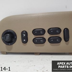 OEM 2004 Ford F-150 5.4L Driver Master Power Window Switch Left Gray