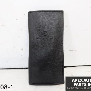 OEM 2004 Hyundai XG350 3.5L Owners Manual Book Set with Leather Case