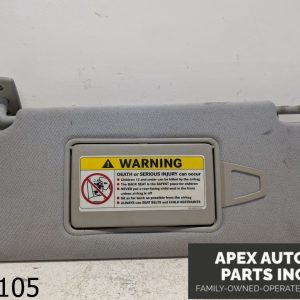 OEM 2004 Mercedes E320 3.2L Driver Sun Visor Dark Gray