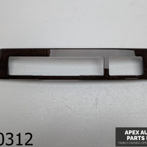 OEM 2005 BMW 745Li 4.4L INTERIOR CENTER CONSOLE FRONT DARK TAN TRIM