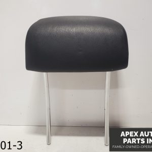 OEM 2006-2008 BMW 750LI 4.8L LEFT DRIVER REAR HEADREST BLACK LEATHER HEAD REST