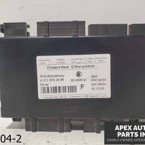 OEM 2006-2012 Mercedes R 350 3.5L Seat Control Module Left Side