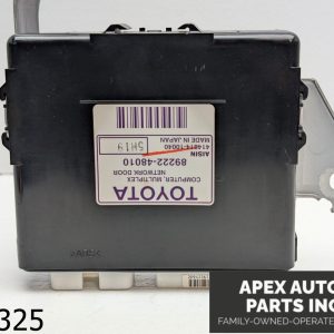 OEM 2006 Lexus RX 400h 3.3L MULTIPLEX NETWORK DOOR CONTROL UNIT