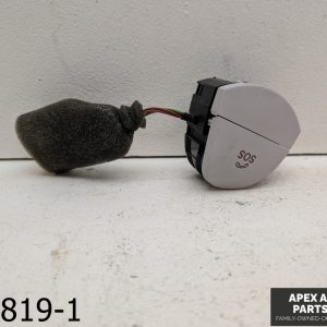 OEM 2007-2009 Mercedes E350 rear view mirror SOS control button cover panel tan