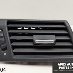OEM 2007-2010 BMW X3 3.0L PASSENGER RIGHT SIDE DASHBOARD AIR VENT 3400076 BLACK
