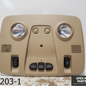 OEM 2007-2012 Buick Enclave Overhead Dome Reading Light Sunroof Switch Console