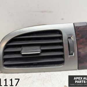 OEM 2007 GMC Yukon 6.2L Air Vent Left Driver Silver