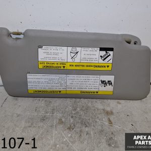 OEM 2008-2011 Suzuki Grand Vitara 2.7L Sun Visor Right