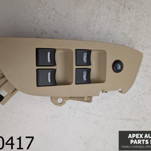 OEM 2008 Acura MDX 3.5L Master Window Switch Tan OEM Button Assembly