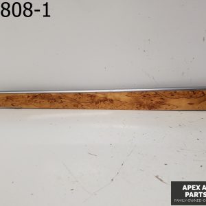 OEM 2008 Audi A6 3.1L Sedan Front Right Door Trim Panel Garnish Wood Grain