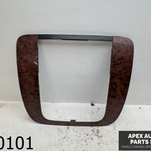 OEM 2008 Chevrolet Avalanche Woodgrain Dashboard Dash Radio Surround Trim Panel