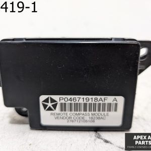 OEM 2008 Chrysler Town & Country 3.8L Compass Module Computer