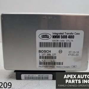 OEM 2008 Land Range Rover 4.4L TRANSFER CASE CONTROL MODULE