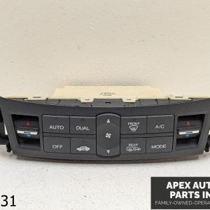 OEM 2009-2014 Acura TSX 2.4L AC Heat Temperature Climate Control