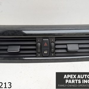 OEM 2009 BMW 650I 4.8L Front Center Dashboard AC Heater Air Vent Grille