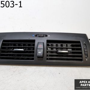 OEM 2009 BMW X3 3L Front Center Dashboard Fresh Air Vent Grille AK2011177