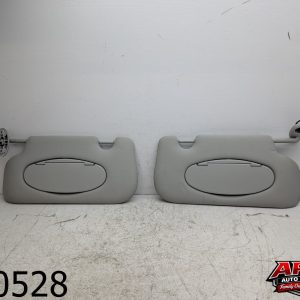 OEM 2009 Mini Cooper S 1.6L Left Right Sun Visors With Mirrors