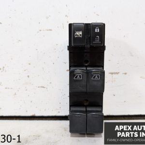 OEM 2009 Nissan Murano 3.5L Window Control Door Switch DRIVER SIDE