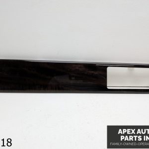 OEM 2010-2012 Range Rover Sport 4.4L FRONT LEFT DRIVER SIDE DOOR WOOD TRIM