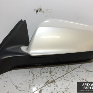 OEM 2010 Buick Lacrosse Driver Left Side Power Door Mirror White