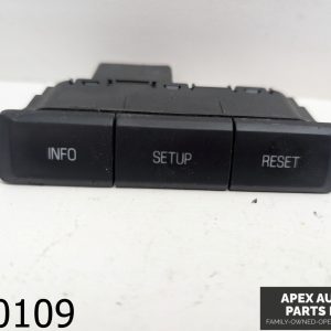 OEM 2010 Ford Flex 3.5L Dash Dashboard Info Reset Setup Control Switch