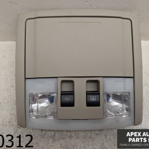 OEM 2010 Lincoln MKT 3.5L FRONT OVERHEAD CONSOLE DOME LIGHT LAMP SUNROOF SWITCH