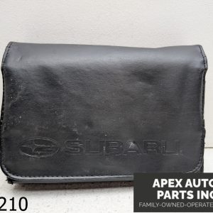 OEM 2010 Subaru Outback 2.5L LEATHER CASE OWNERS MANUAL GUIDE USER GUIDE