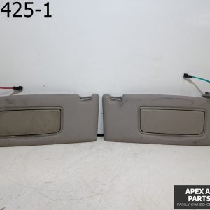 OEM 2010 Volvo S40 2.4L Front LH RH Set Pair Sun Visors Sunvisor