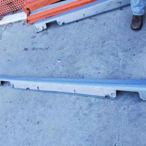 OEM 2011 - 2015 Hyundai Sonata Hybrid Left Driver Side Skirt Rocker Panel Gray