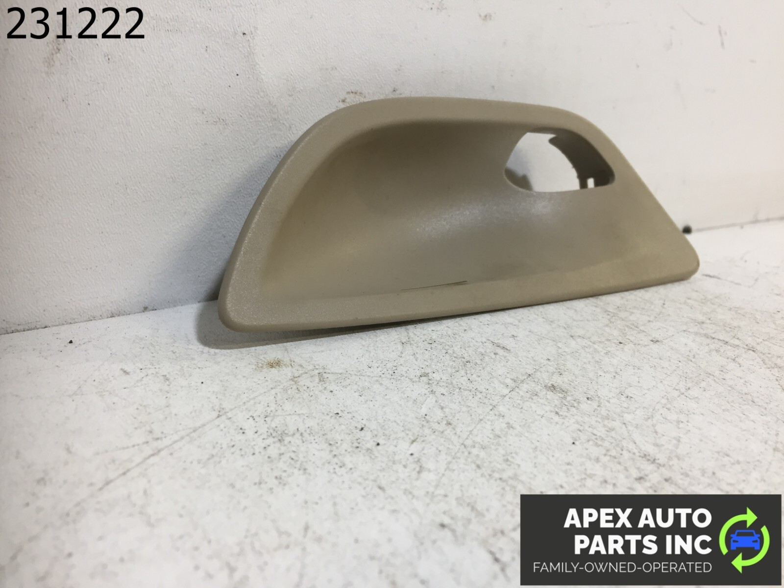 OEM 2011 BMW 550i REAR LEFT Interior DOOR Handle Insert TRIM - Image 3