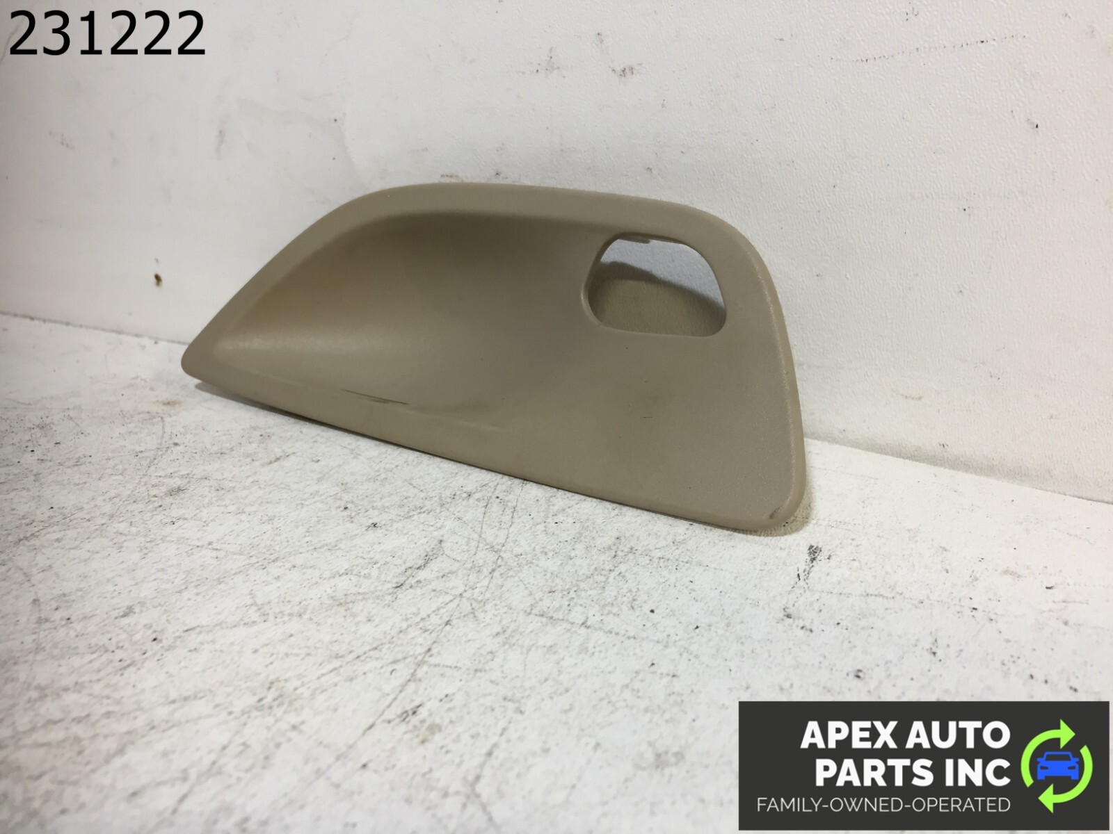 OEM 2011 BMW 550i REAR LEFT Interior DOOR Handle Insert TRIM - Image 4