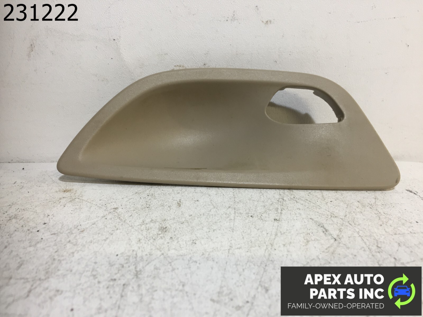 OEM 2011 BMW 550i REAR LEFT Interior DOOR Handle Insert TRIM