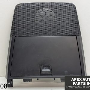 OEM 2011 GMC Acadia 3.6L Center Dash Cubby Storage Door Lid Trim Cover Speaker