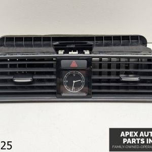 OEM 2012-2015 Volkswagen Passat 2.5L Dash Center Air Vents Clock Light Switch