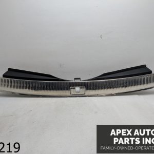 OEM 2012 Audi Q7 3.0L REAR TRUNK SILL SCUFF PLATE TRIM COVER