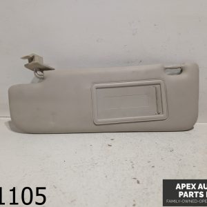 OEM 2012 Fiat 500 POP 1.4L Driver Left Sun Visor 2 Door Without Illumination