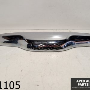 OEM 2012 Fiat 500 POP Rear Trunk Chrome Molding Trim Handle Hatch Latch Button