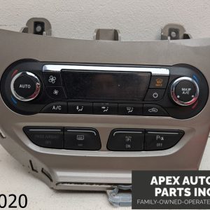 OEM 2012 Ford Focus 2.0L Climate Control Panel Temperature Unit A/C Heater