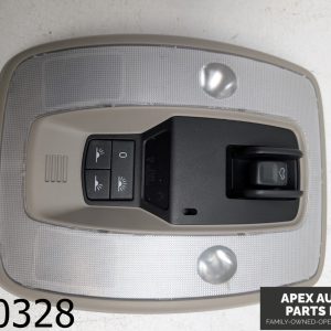 OEM 2012 Volvo S60 2.5L Overhead Console Beige Dome Light Map Lamp