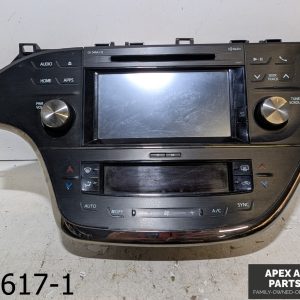 OEM 2013-2015 Toyota Avalon 3.5L RADIO CD NAVIGATION DISPLAY SCREEN 86100-07091