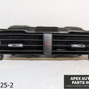 OEM 2013-2016 Ford Fusion 2.0L Center Dash Air Vent Assembly Hazard Button Black