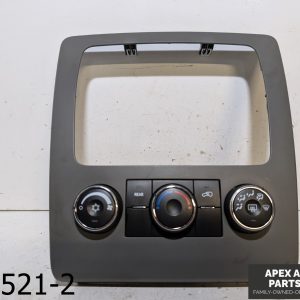 OEM 2013-2017 Chevrolet Traverse 3.6L Radio Dash Bezel w/ Climate Controls