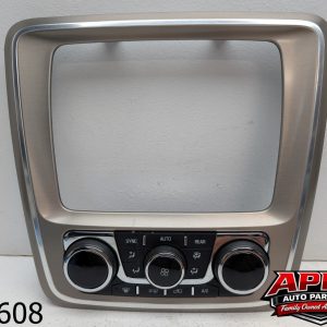 OEM 2013 GMC Acadia 3.6L Center Dash Climate Bezel Trim