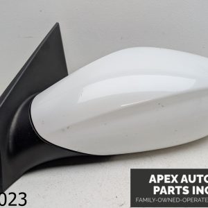 OEM 2013 Hyundai Sonata 2.4L Left Driver Side View Door Mirror Silver
