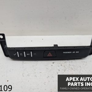 OEM 2014 Chevrolet Traverse Dash Road Trip Info Hazard Lane Departure Switch