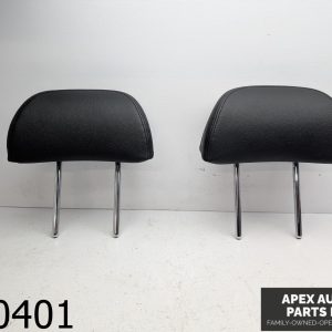 OEM 2014 Kia Optima Hybrid 2.4L RH RIGHT LH LEFT REAR HEADREST BLACK LEATHER