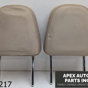 OEM 2015 Toyota RAV4 2.5L Front Seat Gray Cloth Left Right Headrest Set