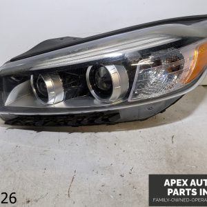 OEM 2016-2018 Kia Sorento Driver Headlight Halogen Bulb Type LED